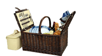 Buckingham Picnic Basket for Four